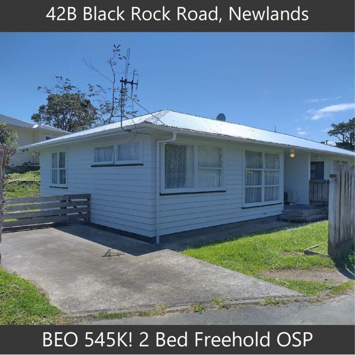 42B Black Rock Road, Newlands, Wellington, 6037, New Zealand